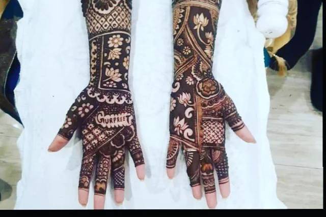 Vishal Mehendi Punjab in Zirakpur City,Chandigarh - Best Mehendi Artists in  Chandigarh - Justdial