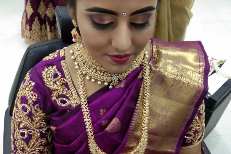 Bridal makeup