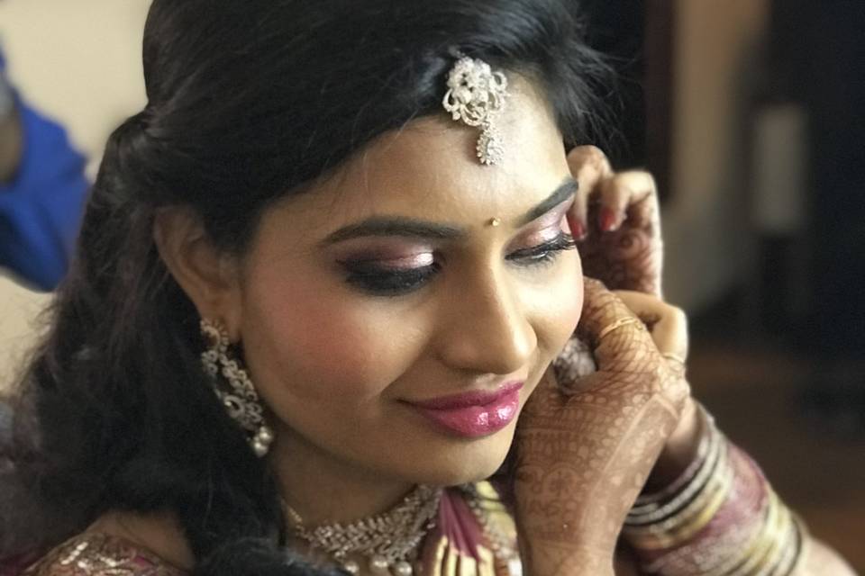 Bridal makeup