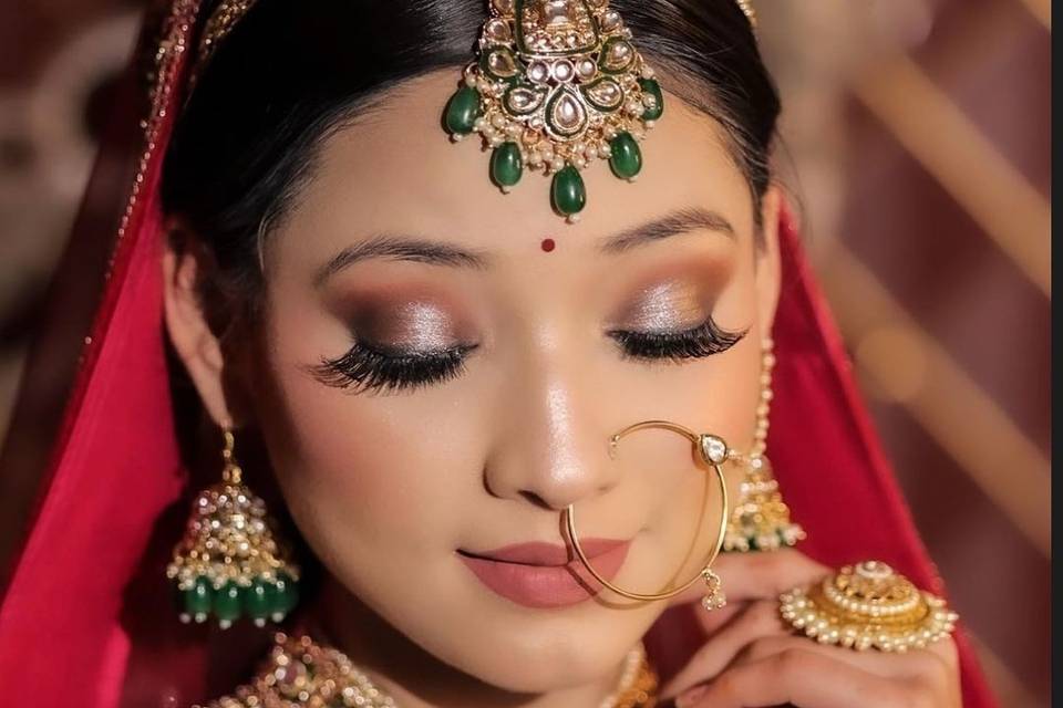 Bridal makeup