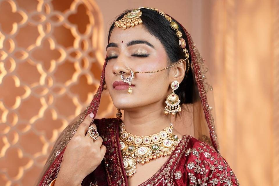 Bridal makeup