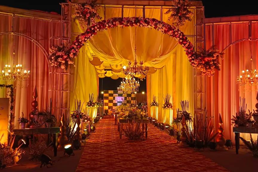 Entrance decor