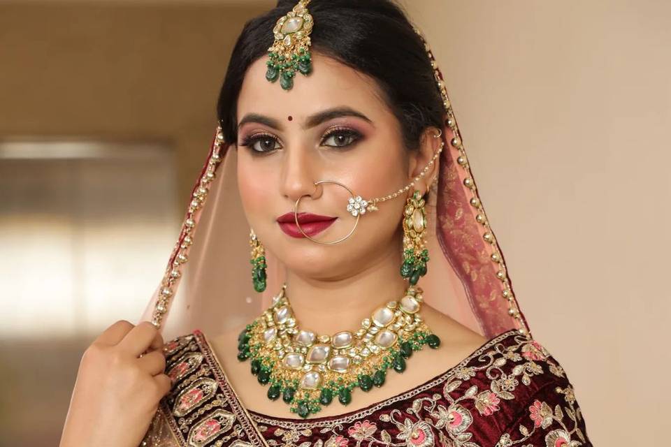 Bridal makeup