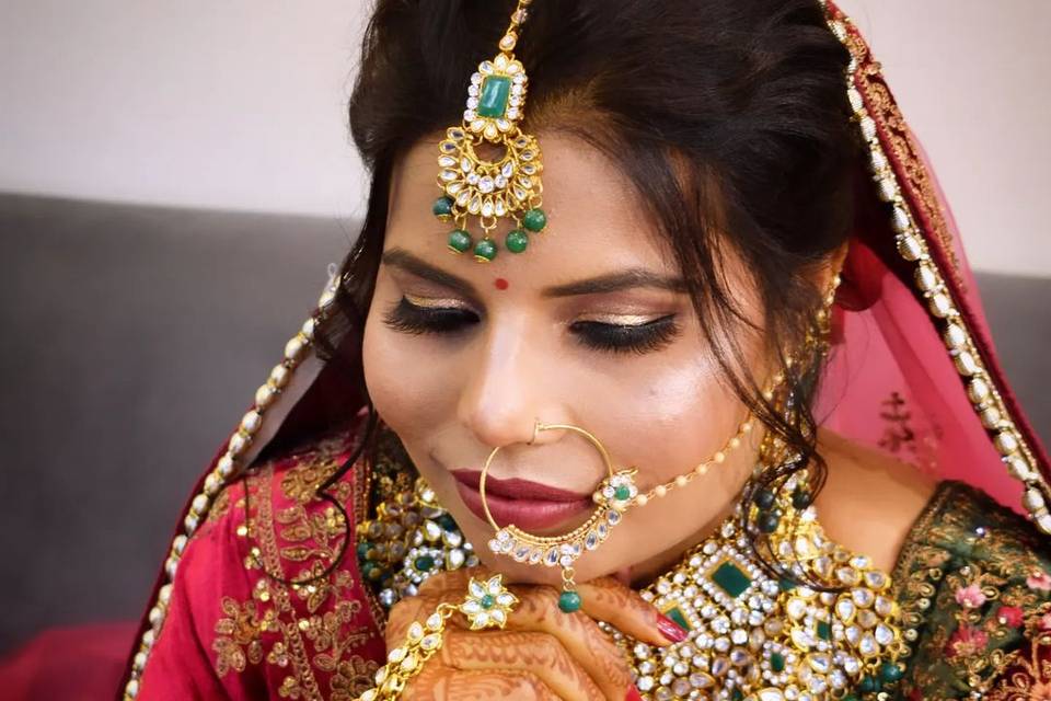 Bridal makeup