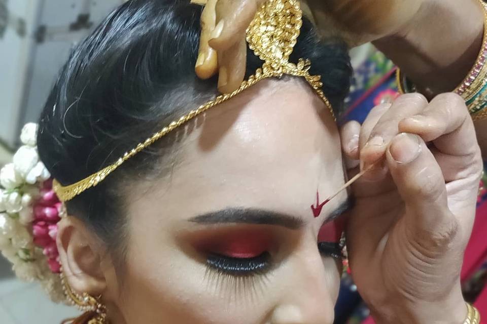 Bridal makeup