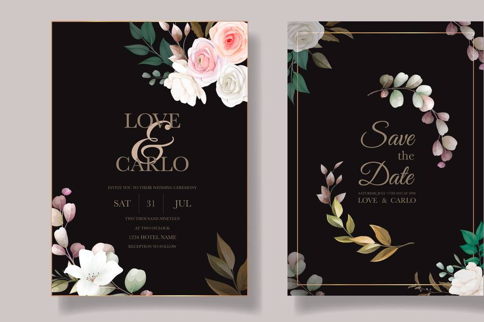 Invitation card designs