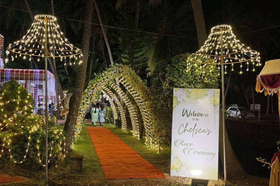 Entrance decor
