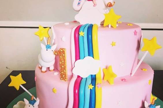 Twinkle Twinkle2 Tiered Cake - We Create Delicious Memories