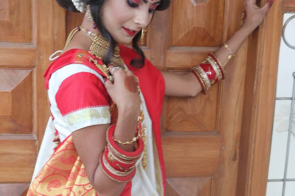 Bridal makeup