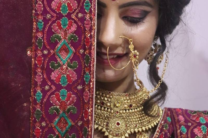 Bridal makeup