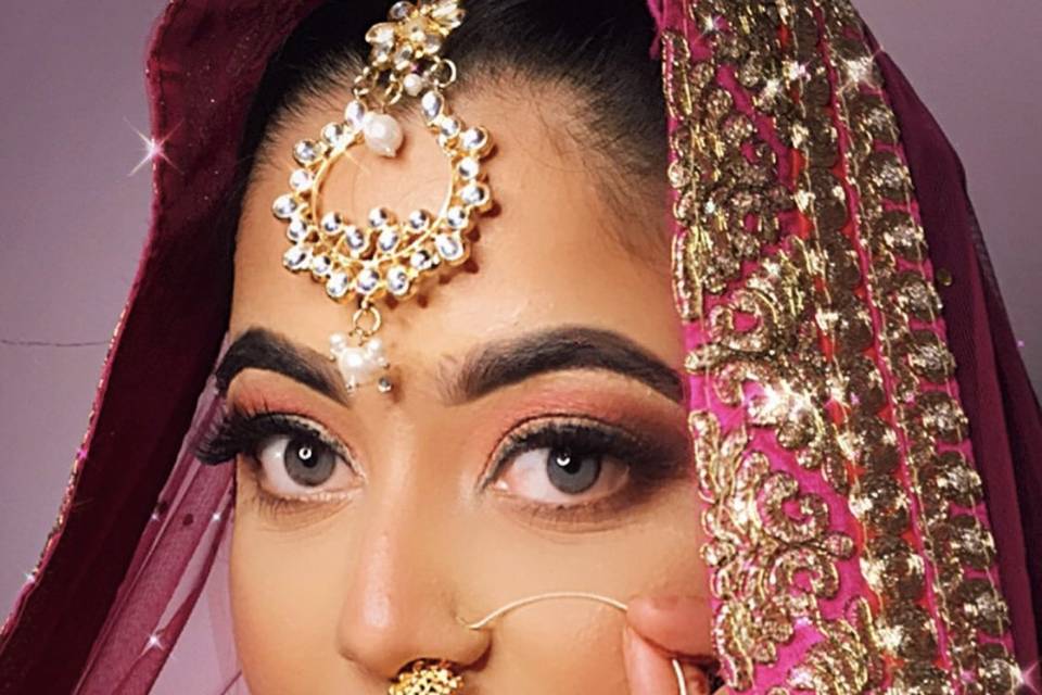 Bridal makeup