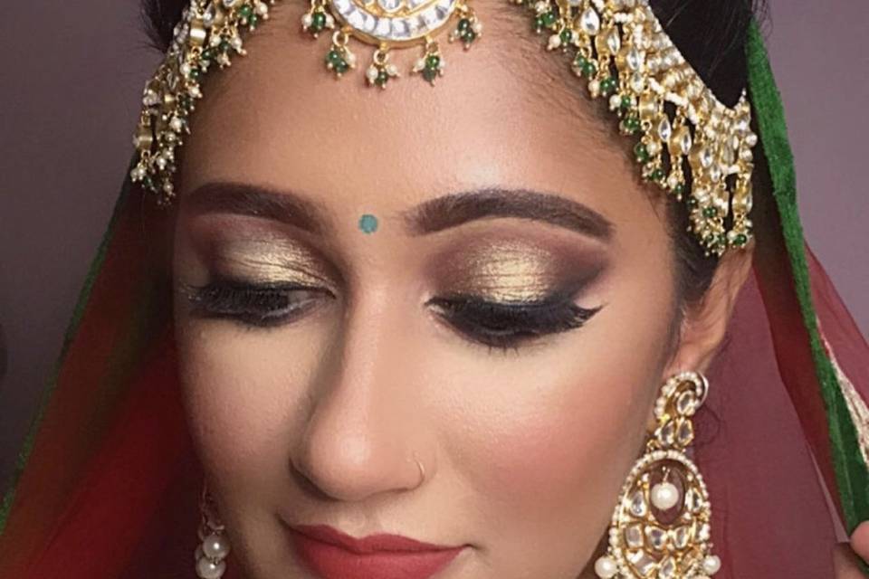 Bridal makeup