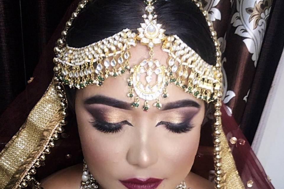 Bridal makeup