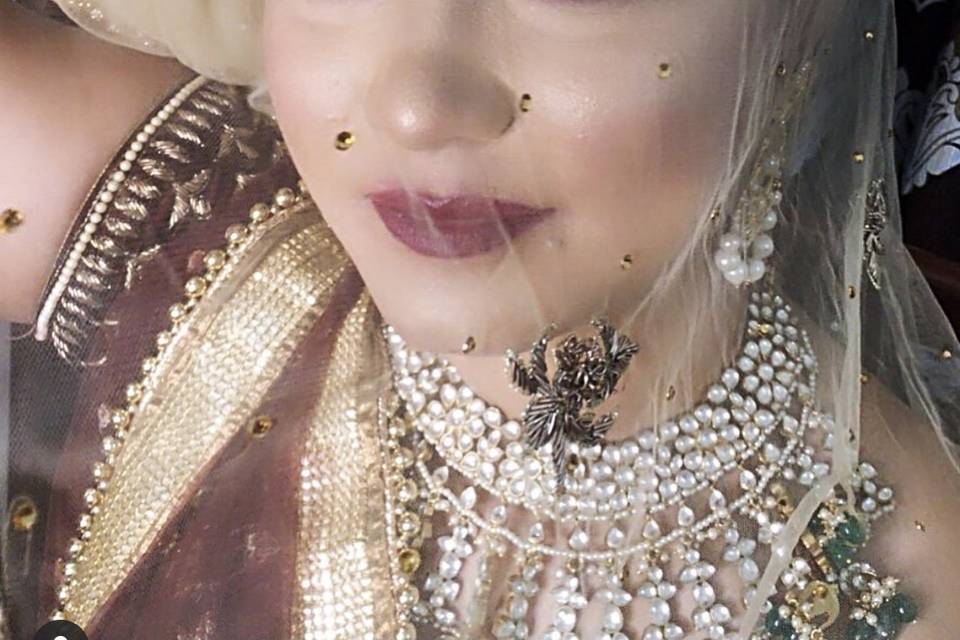 Bridal makeup