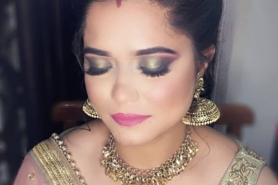 Bridal makeup