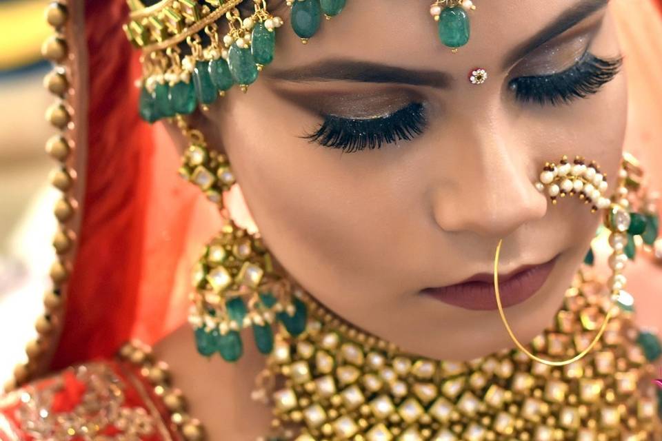 Bridal makeup