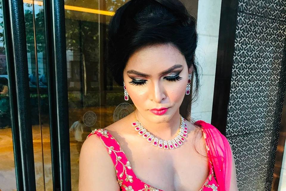 Bridal makeup