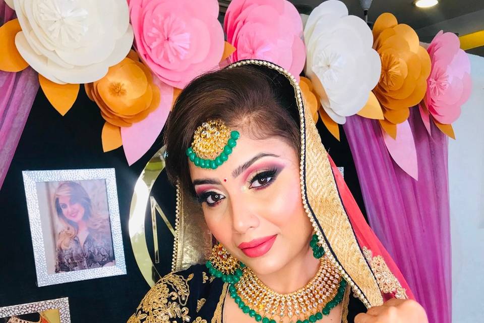 Bridal makeup