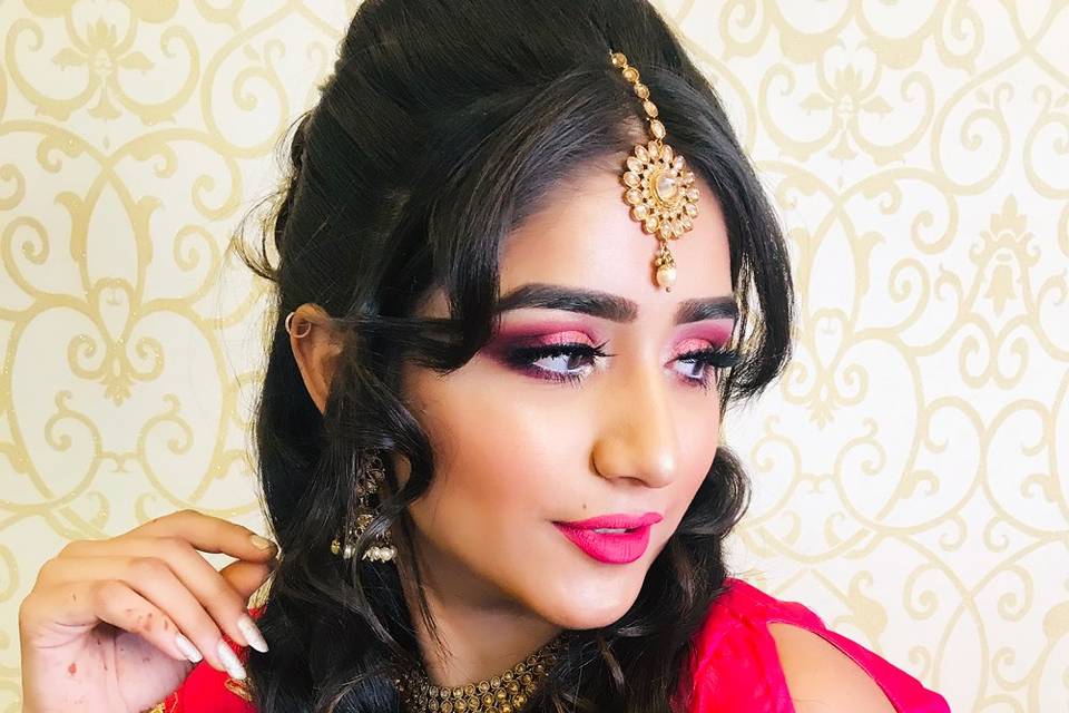 Bridal makeup