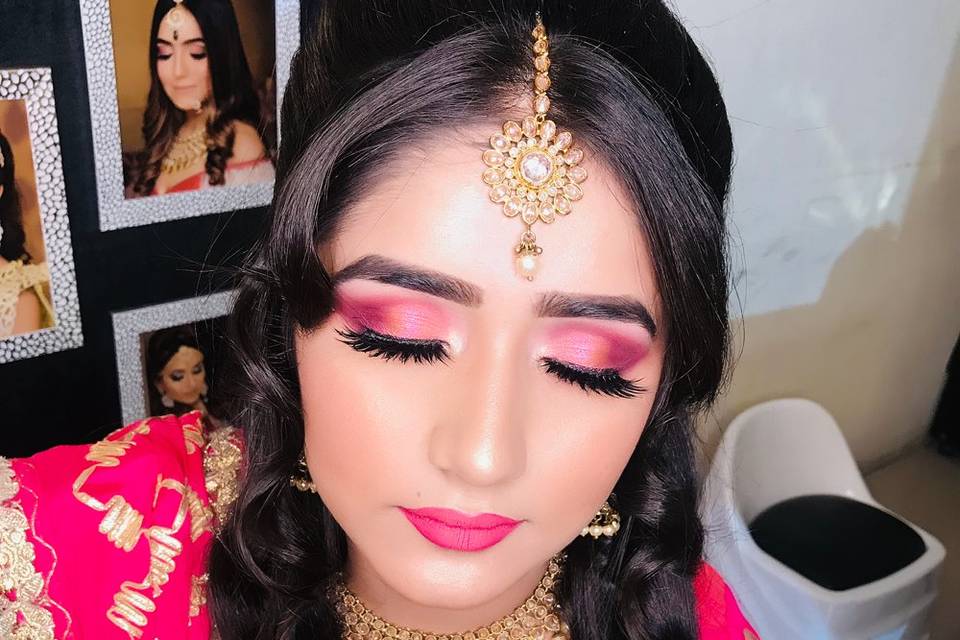 Bridal makeup