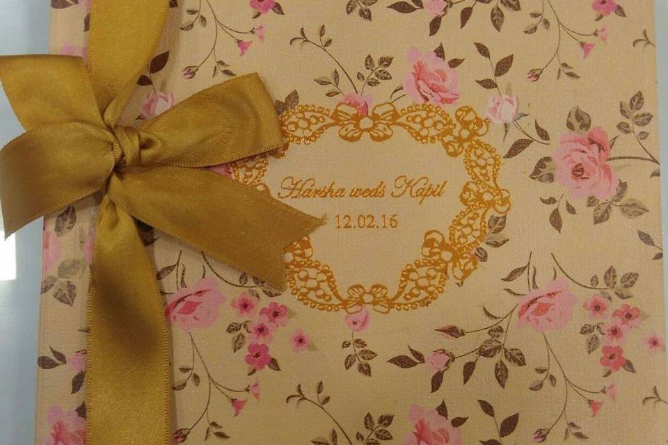 Wedding invite