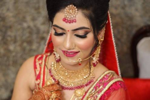 Bridal makeup