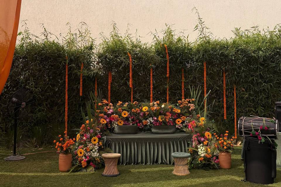 Haldi decor