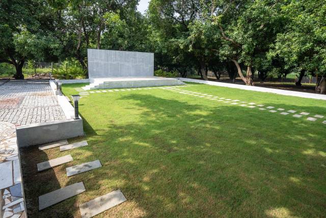Lawn area