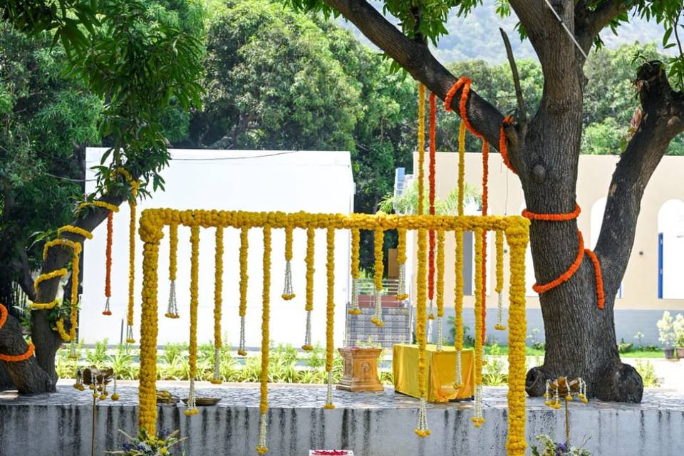 Haldi decor