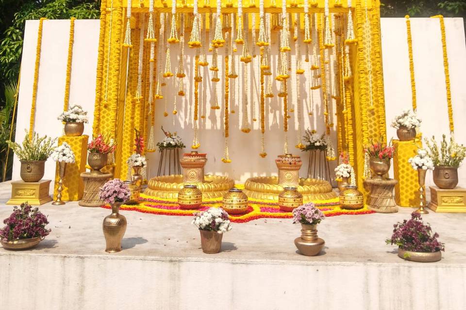 Haldi decor