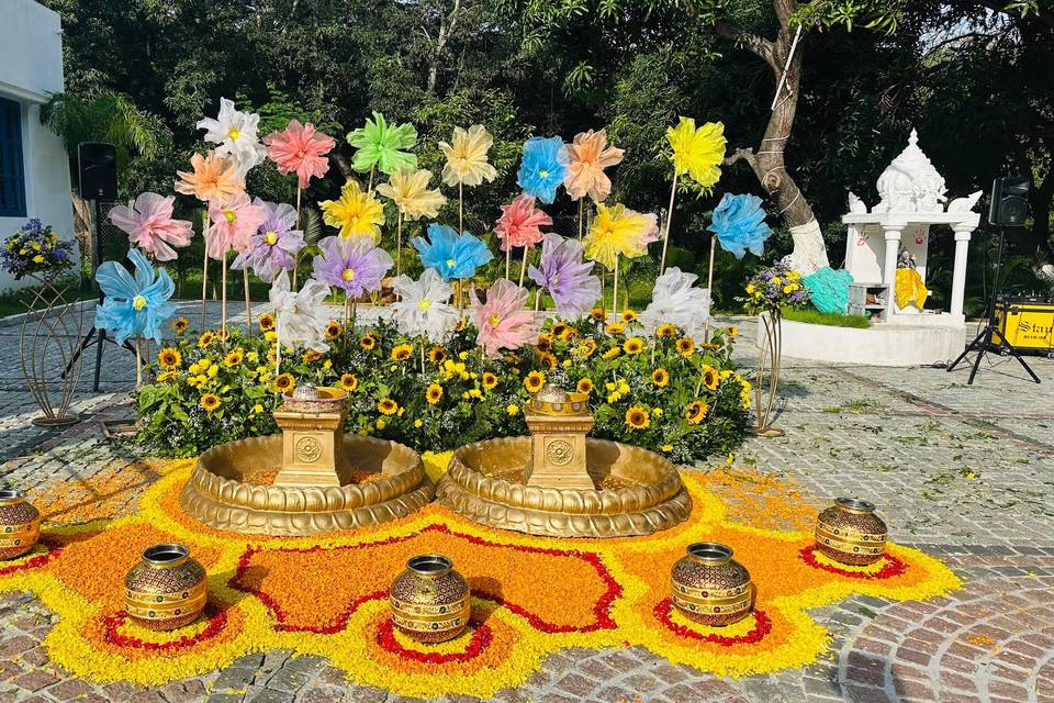 Haldi decor