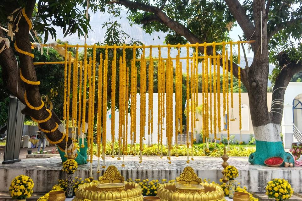 Haldi decor