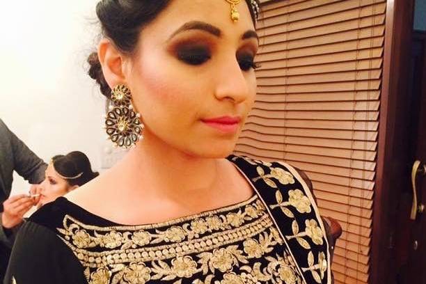 Bridal makeup