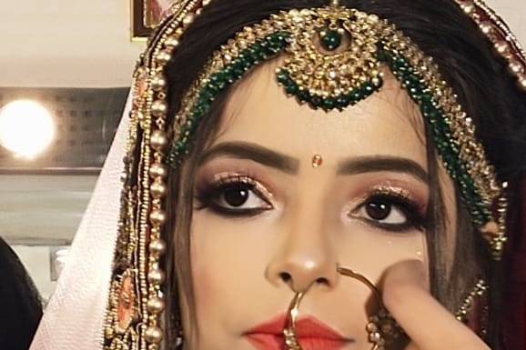 Bridal makeup