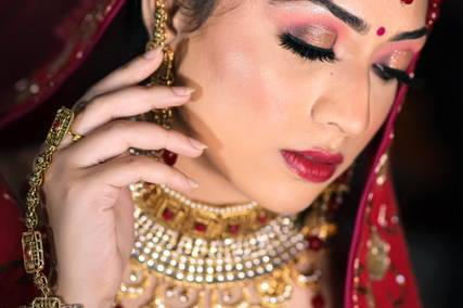 Bridal makeup