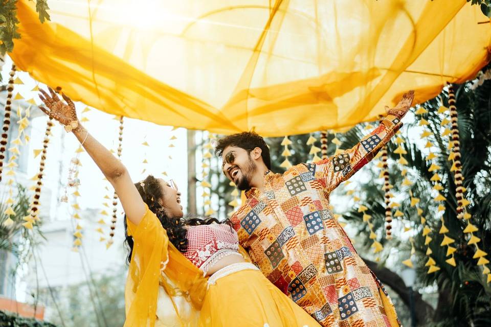 Haldi ceremony YUVRAJ PALACE&