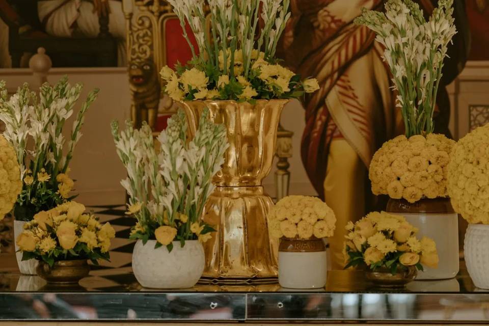 Haldi decor