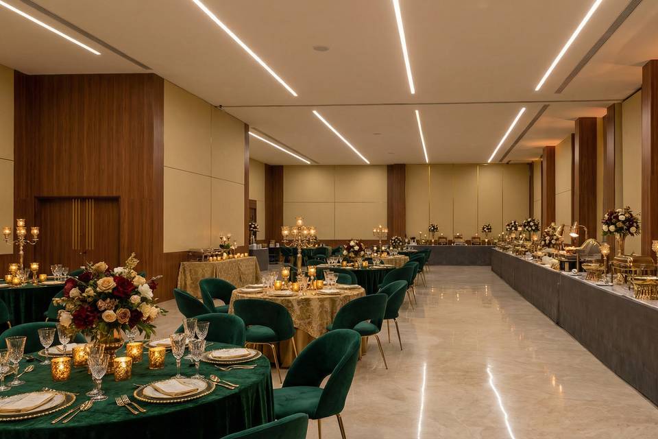 Catering setup