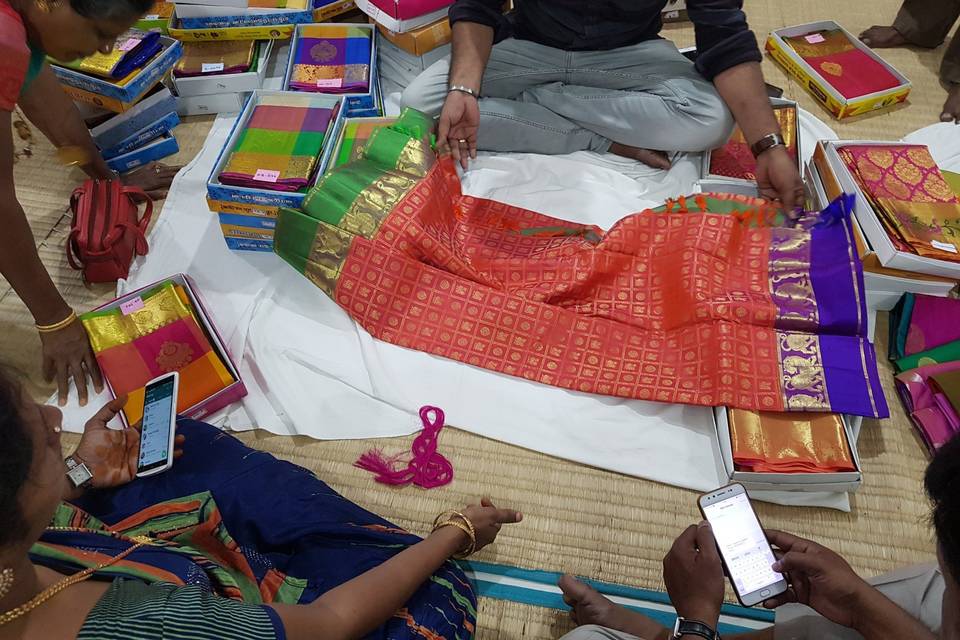 Kanchipuram silk saree