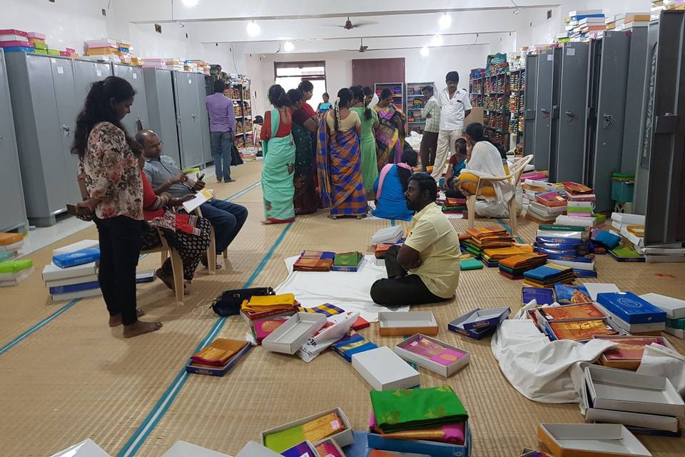 Kanchipuram silk saree