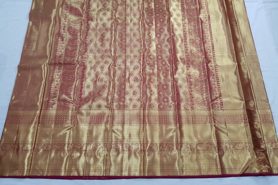 Kanchipuram silk saree