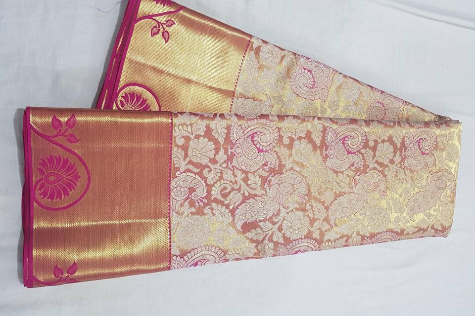 Kanchipuram silk saree