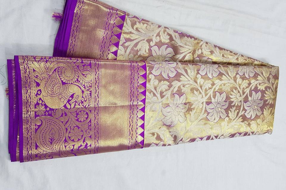 Kanchipuram silk saree