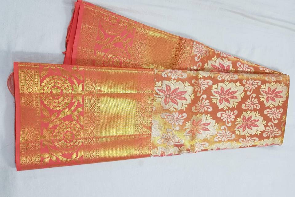 Kanchipuram silk saree