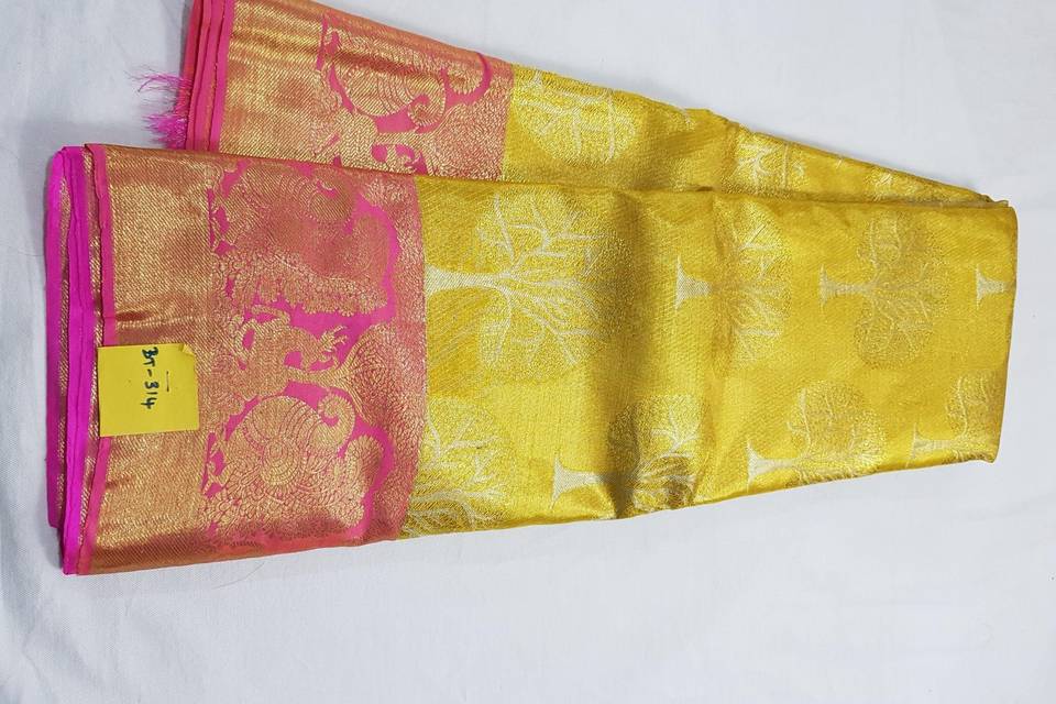 Kanchipuram silk saree