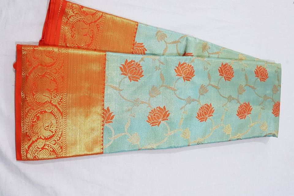 Kanchipuram silk saree