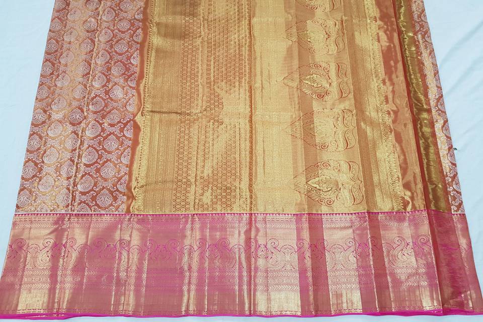 Kanchipuram silk saree