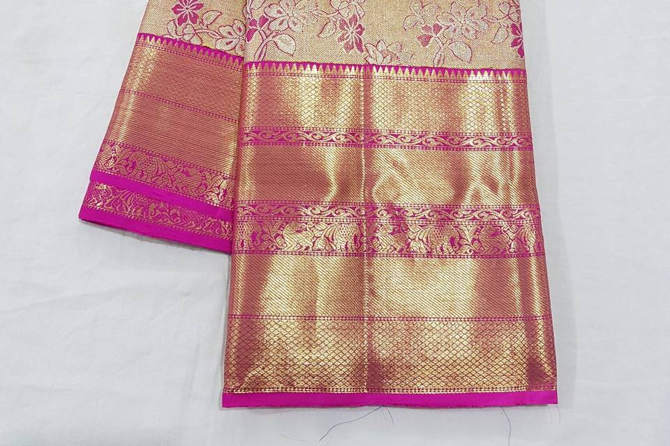 Kanchipuram silk saree