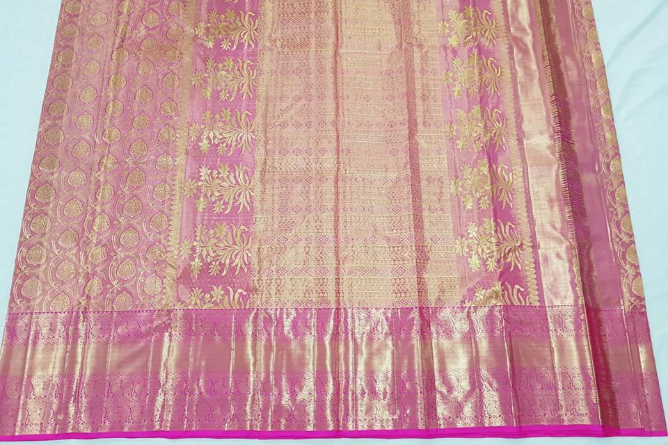 Kanchipuram silk saree