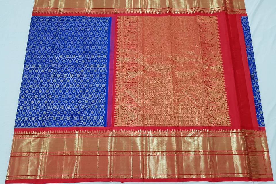 Kanchipuram silk saree